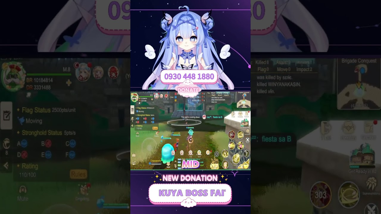 Основные моменты Brigade Conquest #draconiasagasea #vtuberclips #vtuber #gamergirl #gaming