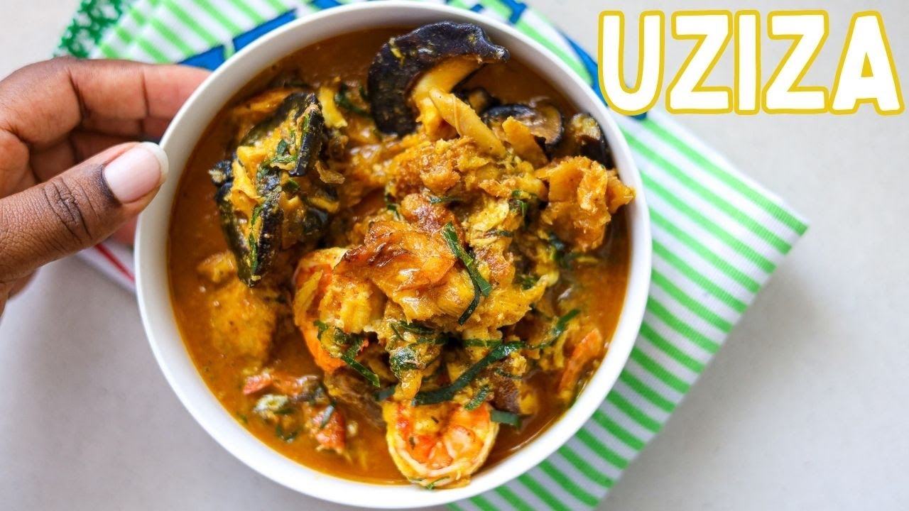 UZIZA SOUP RECIPE - SISI YEMMIE