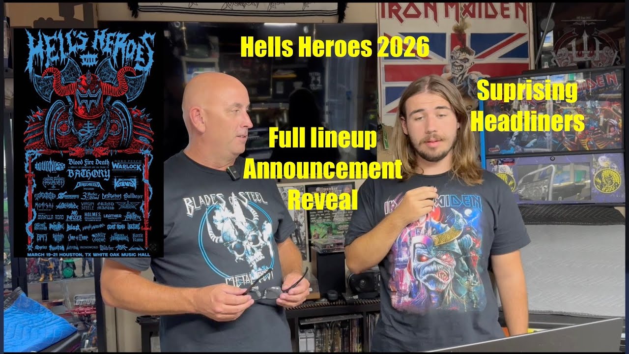 Hells Heroes 2026 Full Lineup reveal reaction Heavy Metal Festival