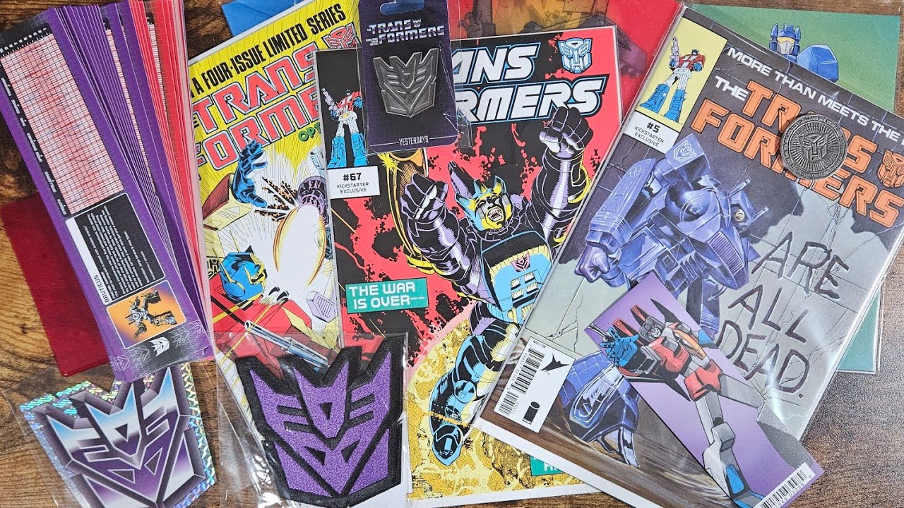 Награды Kickstarter за проект Transformers Til All Are One