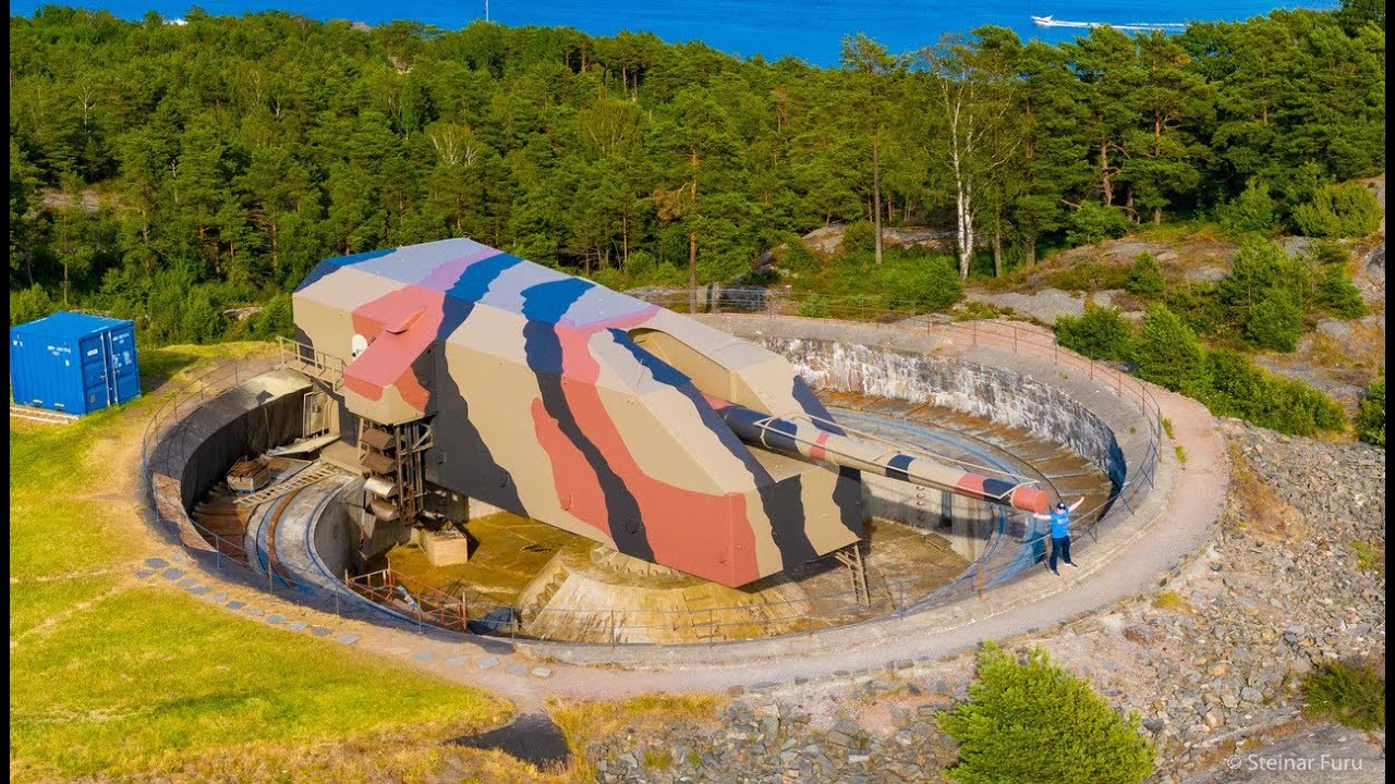 Kristiansand kanonmuseum: World War II Cannon museum (English subtitles)