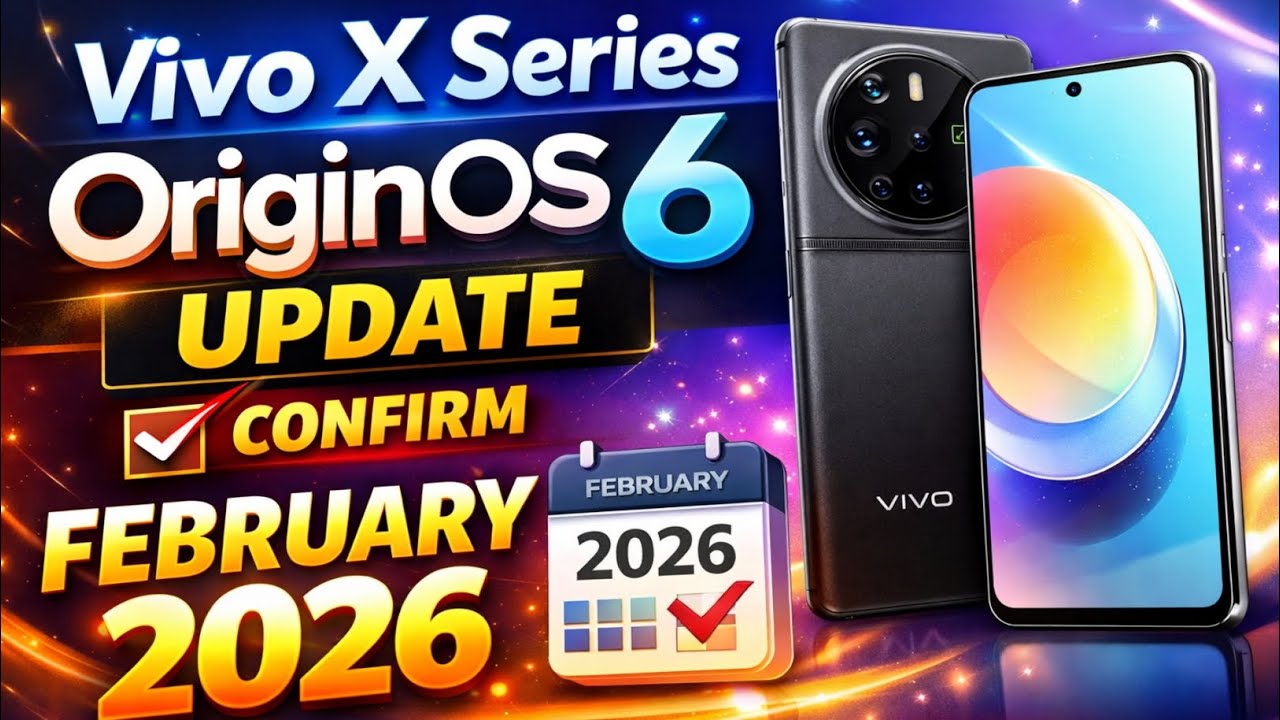 Vivo X Series OriginOS 6 Update 🔥 February 2026 Confirm | Android 16 New Features Hindi