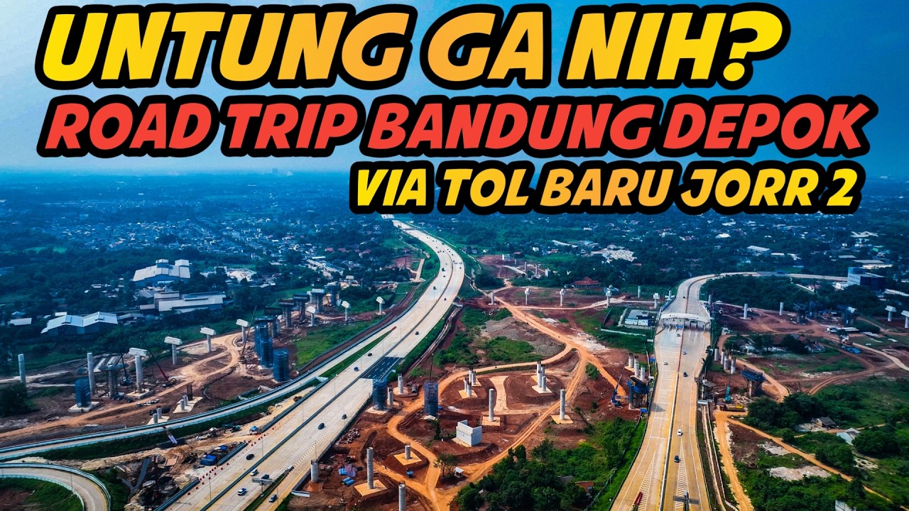 Road Trip Bandung Depok! Apakah Untung lewat Tol Cimanggis Cibitung JORR 2