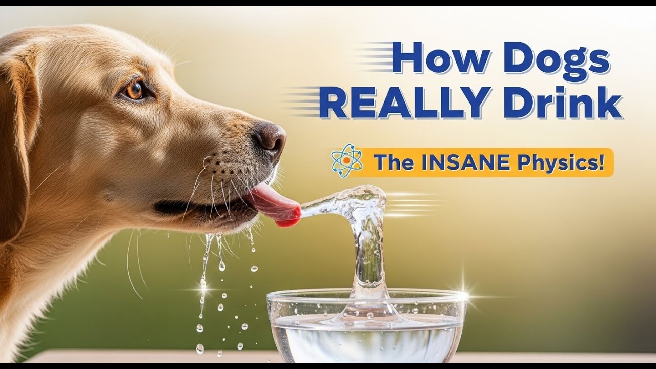 Have you ever notice? How the Dogs Drinking Water?