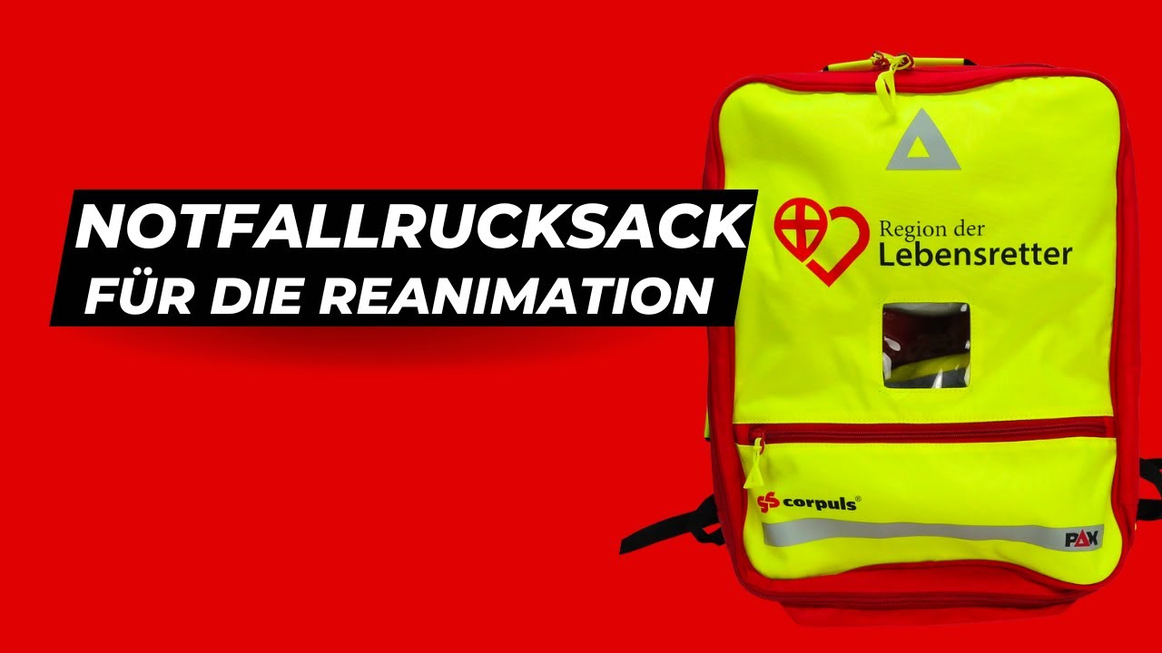 Mein neuer NOTFALLRUCKSACK für die REANIMATION