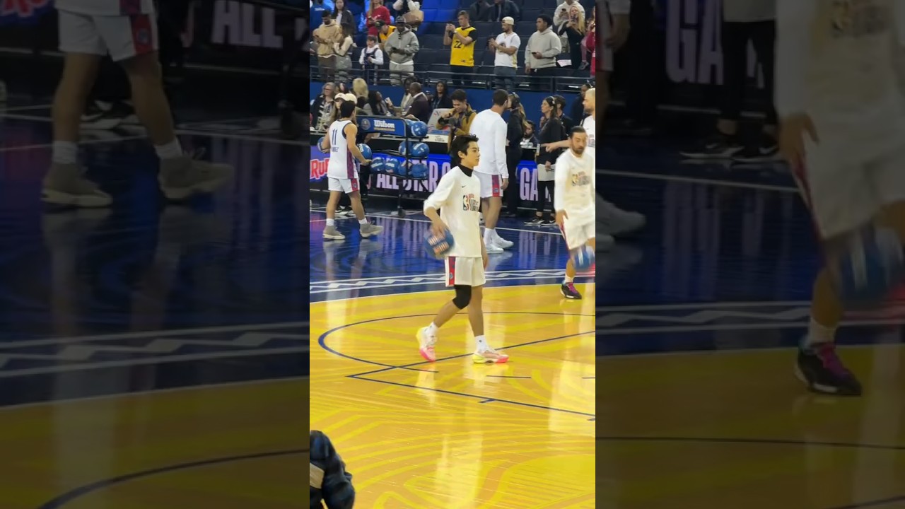 Dylang wang at NBA All-Star 2025 #dylanwang #nba #nba2k25 #nbahighlights #cdrama #shorts #tiktok