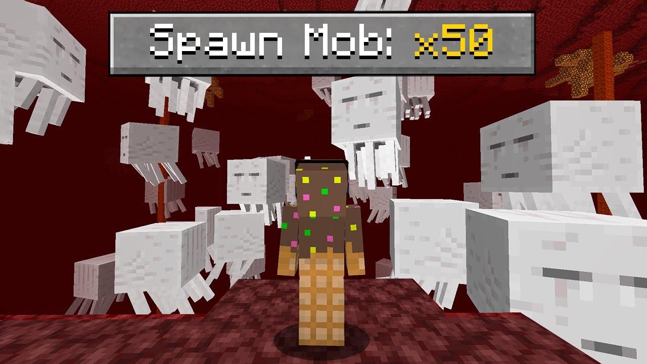 J'ai voulu finir Minecraft mais les Mobs Spawn 50 FOIS plus..