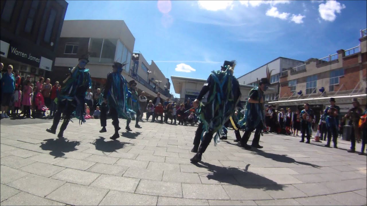 24th April 2015 Bollin dance Upton at Stockport old town festival