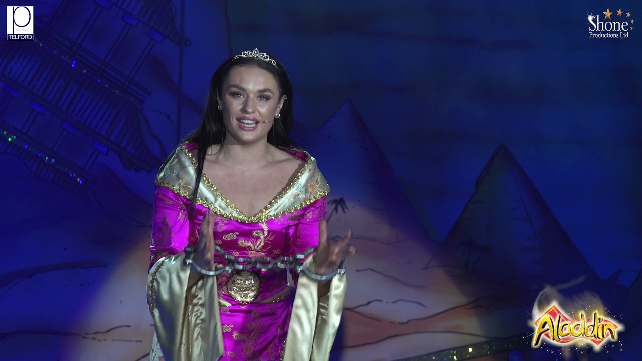 Aladdin Christmas Panto Production Trailer 2021 Shone Productions At The Place Telford
