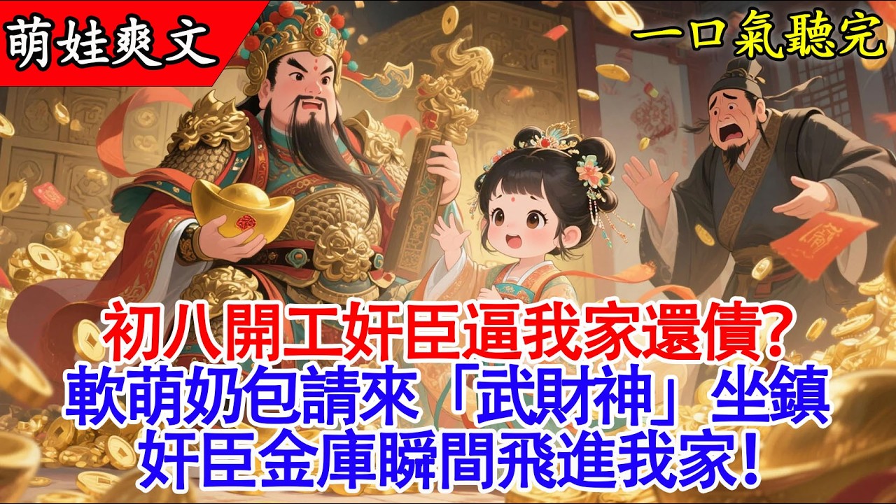 【完結小說】3歲萌娃用糖葫蘆請來真財神！奸臣金庫當場飛走，全家暴富！🍬💰#有聲書 #爽文 #古言 #萌娃 #團寵 #小說 #原創