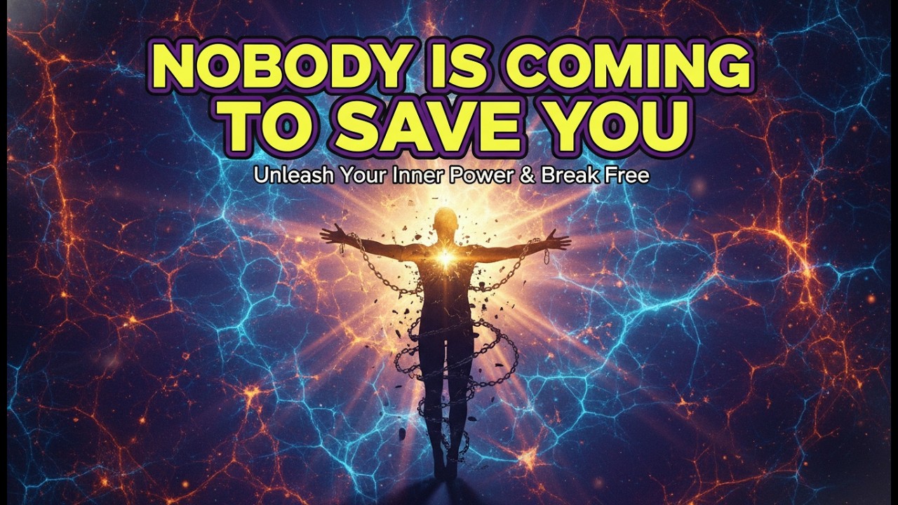NOBODY IS COMING TO SAVE YOU