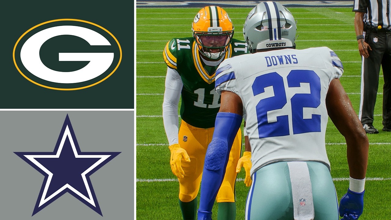 Caleb Downs | Packers vs Cowboys (Madden 27 Rosters) PS5 Gameplay