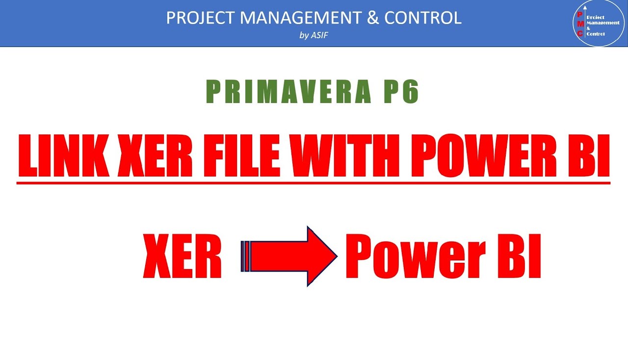 Link P6 XER file with Power BI