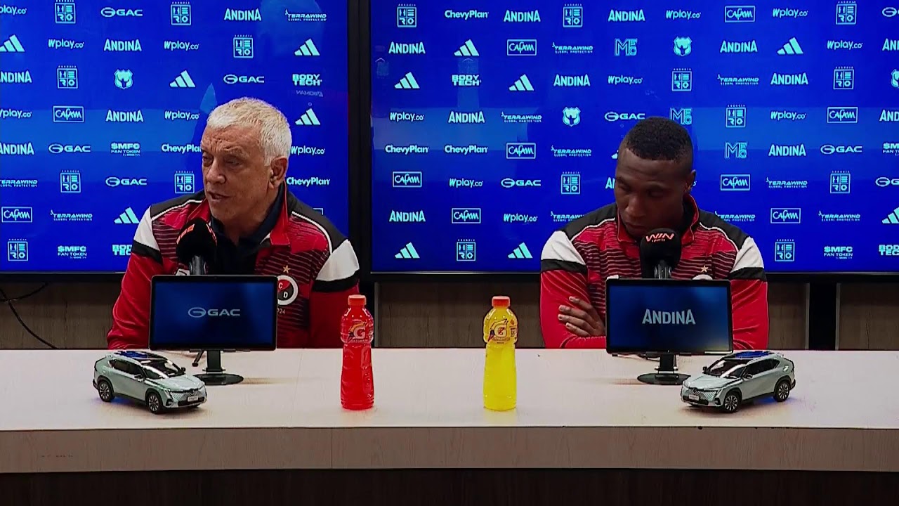 Rueda de prensa de Cúcuta tras su partido con Millonarios