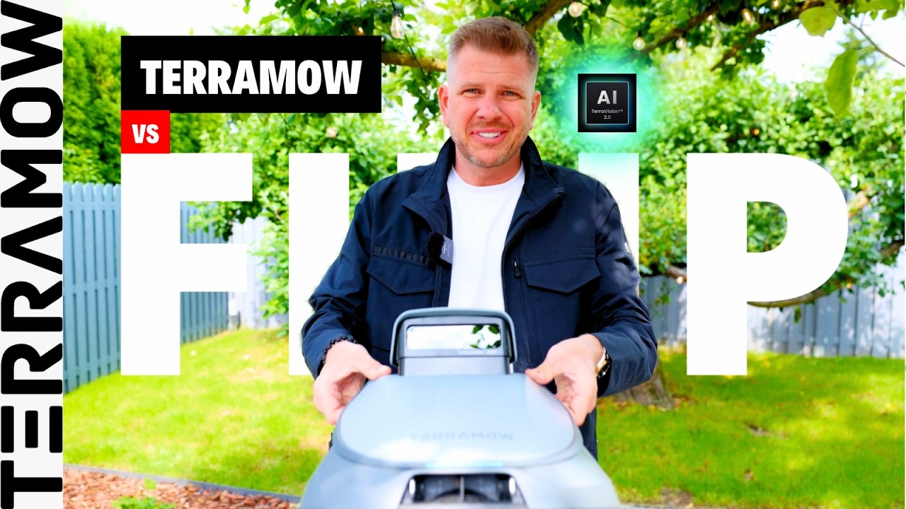 Filip Chajzer vs Robot koszący Bez Kabla i Bez LiDARU TerraMow V1000 #terramow