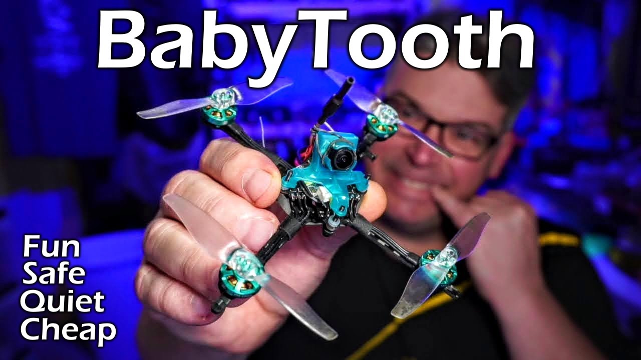 FPVCycle BabyTooth 1s // Safe // Quiet // FPV