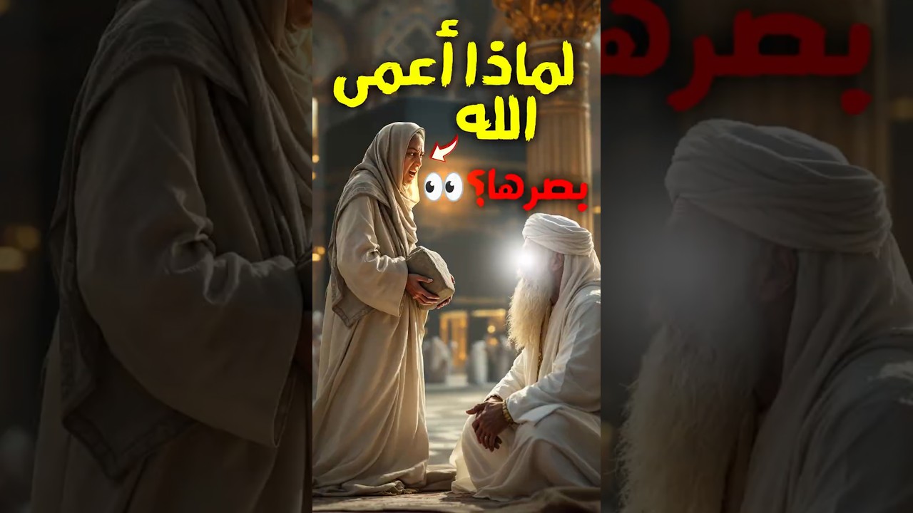 لماذا أعمى الله بصرها عن النبي ﷺ؟ قصة زوجة أبو لهب التي ذكرها القرآن بـ'حمّالة الحطب' 🔥👀 (سر صادم!)
