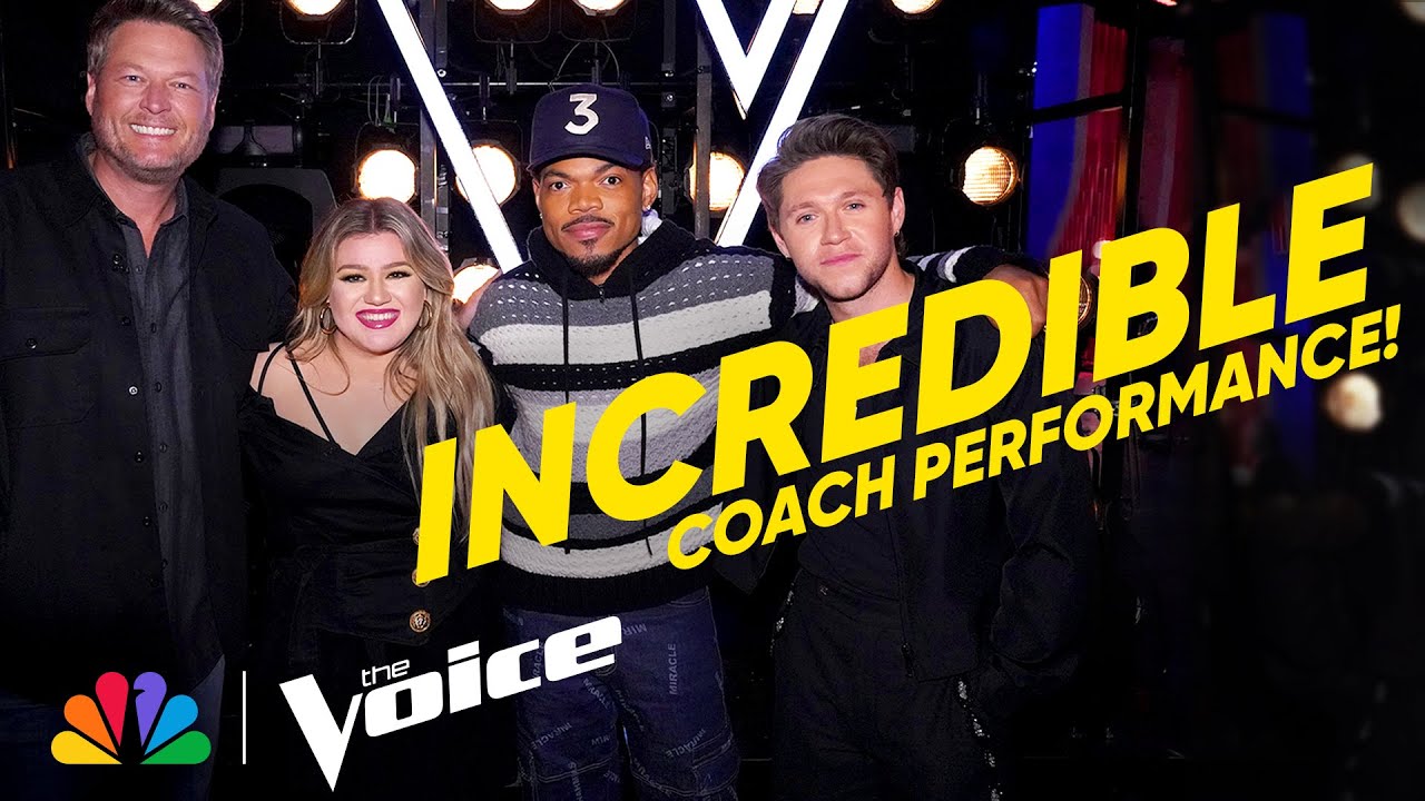 Niall, Chance, Kelly and Blake Perform “Can’t Take My Eyes Off You” | The Voice | NBC