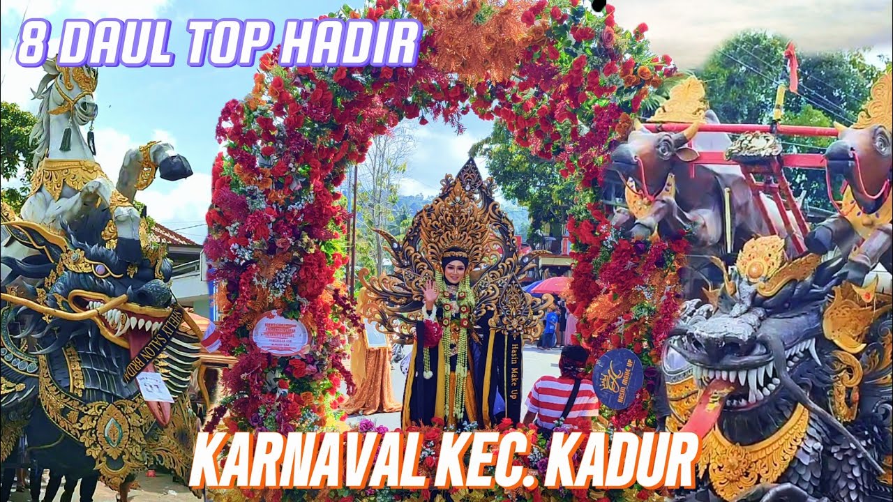 KARNAVAL KEC. KADUR DIMERIAHKAN 8 DAUL TOP pamekasan sumenep sampang