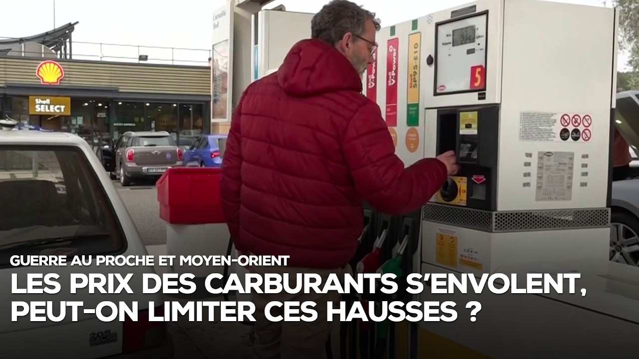 Les prix des carburants s'envolent à cause de la guerre, peut-on limiter ces hausses ? ｜TF1 INFO