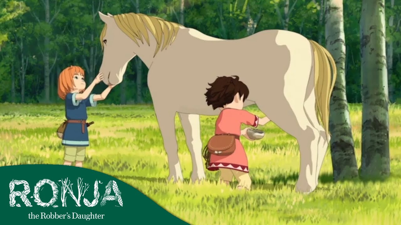 Miyazaki's Ronja | Animals of the Forest | Studio Ghibli Compilation | Anime