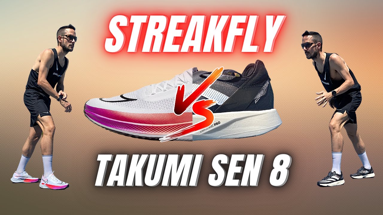 NIKE STREAKFLY VS. ADIDAS TAKUMI SEN 8 ⚡ El duelo por la Zapatilla Más Voladora 💯