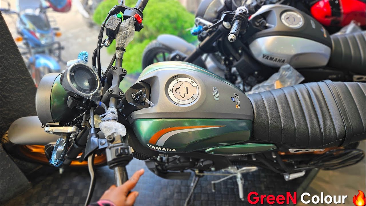 YAMAHA XSR 155cc GreeN 💚 Colour Full Review & ONROAD Price Details 