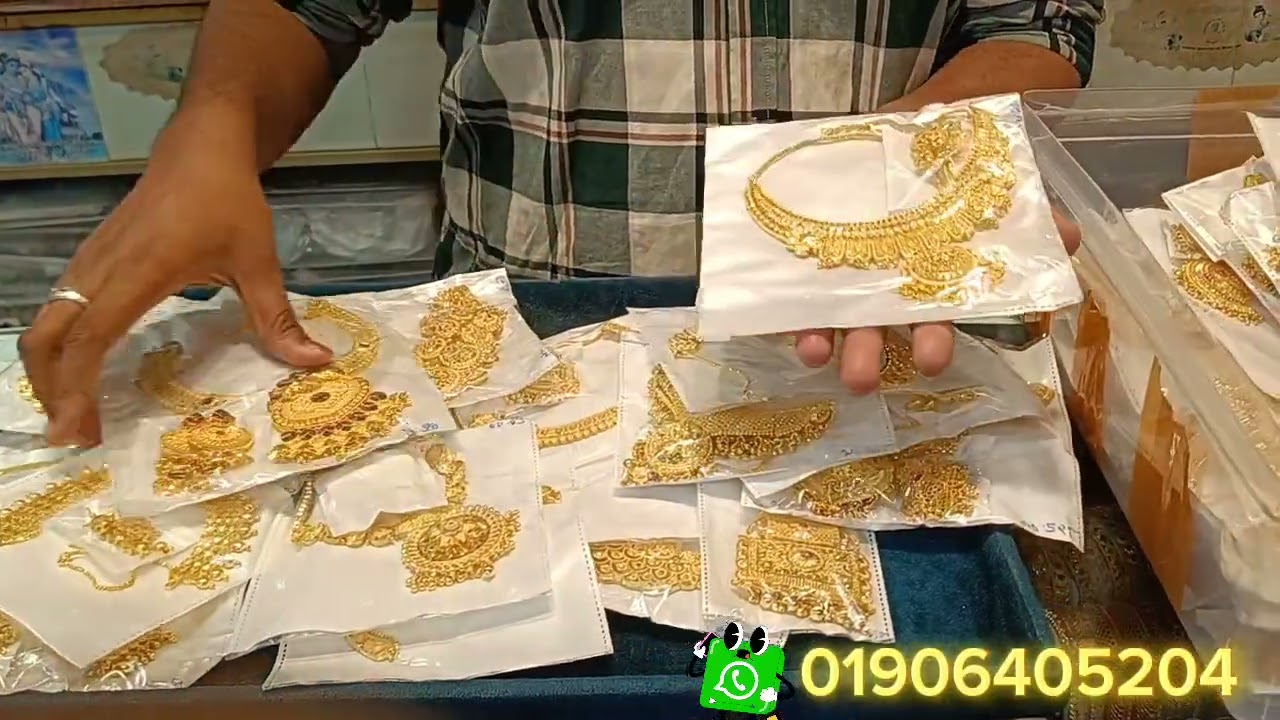 একদম স্বর্ণের মতো !! Original Dubai Gold Plated Bridal Jewellry । দুবাই গোল্ড প্লেটেড জুয়েলারি