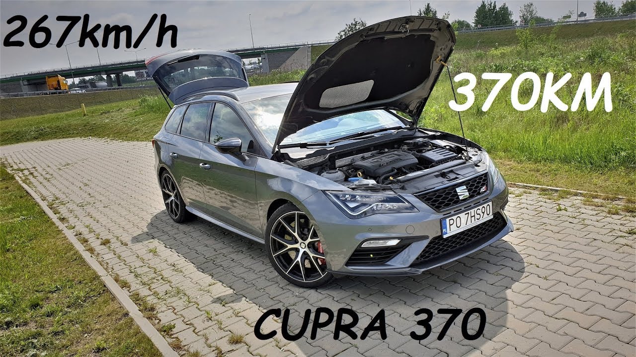 SEAT Leon ST Cupra 370 Carbon NAJSZYBSZA CUPRA w HISTORII Test PL muzyk jeździ