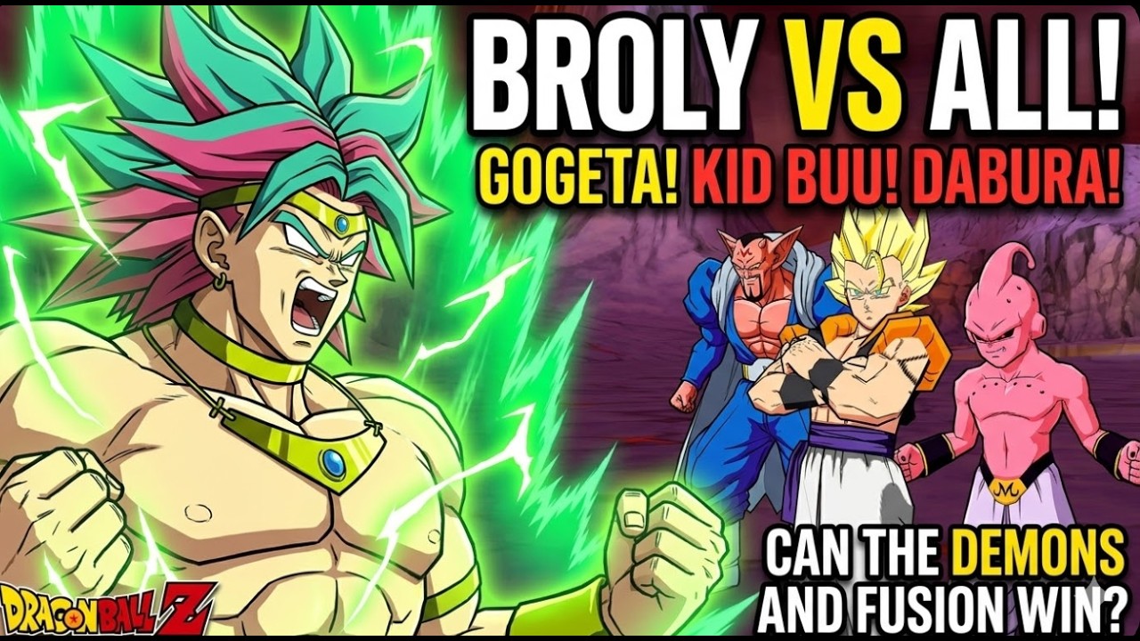⚡ Broly Survival Mode vs SSJ Gogeta , Buu and Dabura | DBZ Ultimate Battle #fyp #explore #shorts