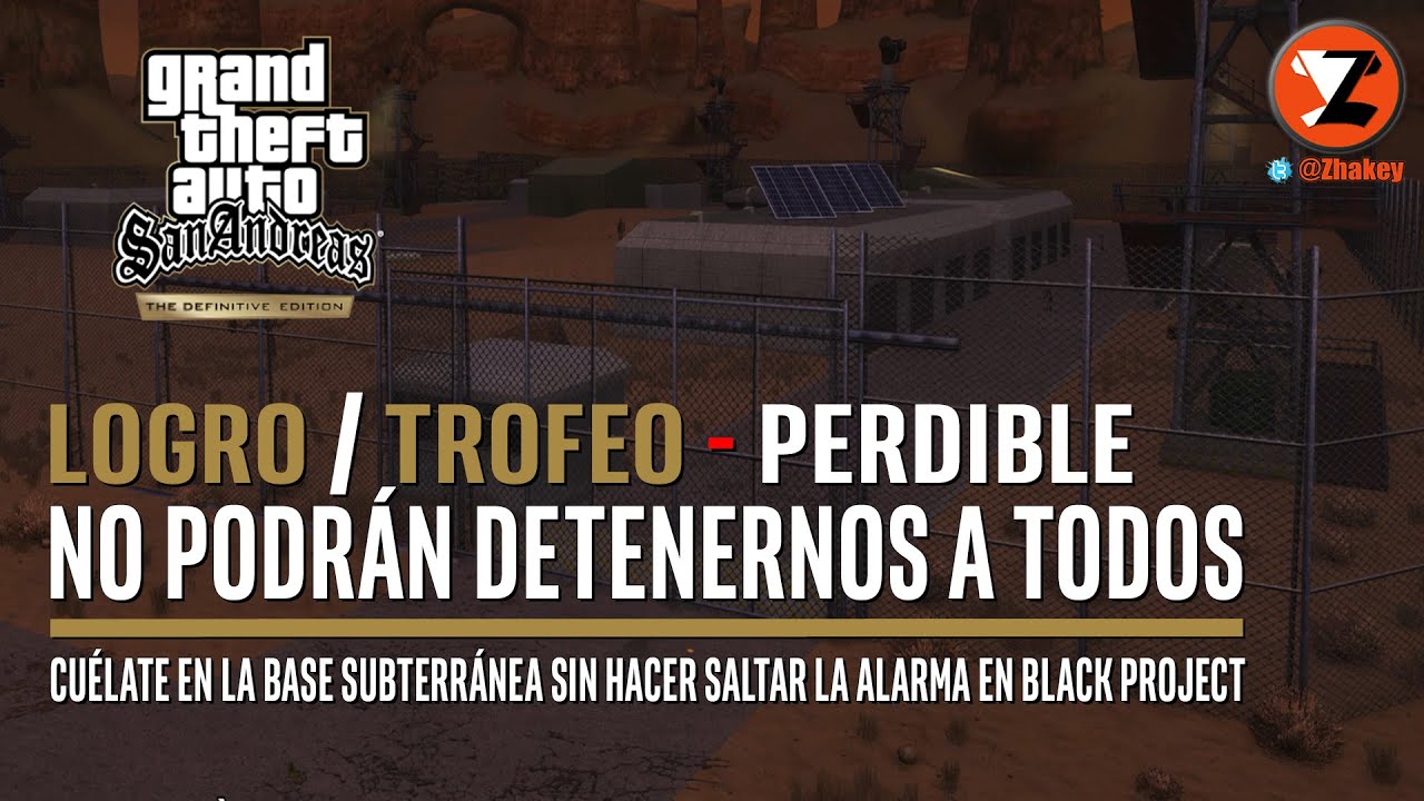 GTA San Andreas - Logro / Trofeo No podrán detenernos a todos - PERDIBLE [DEFINITIVE EDITION]