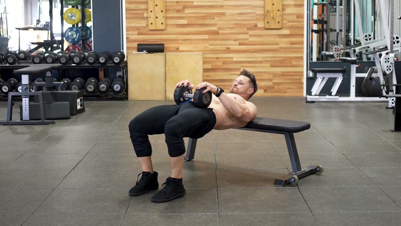 1 1/4 Dumbbell Hip Thrust