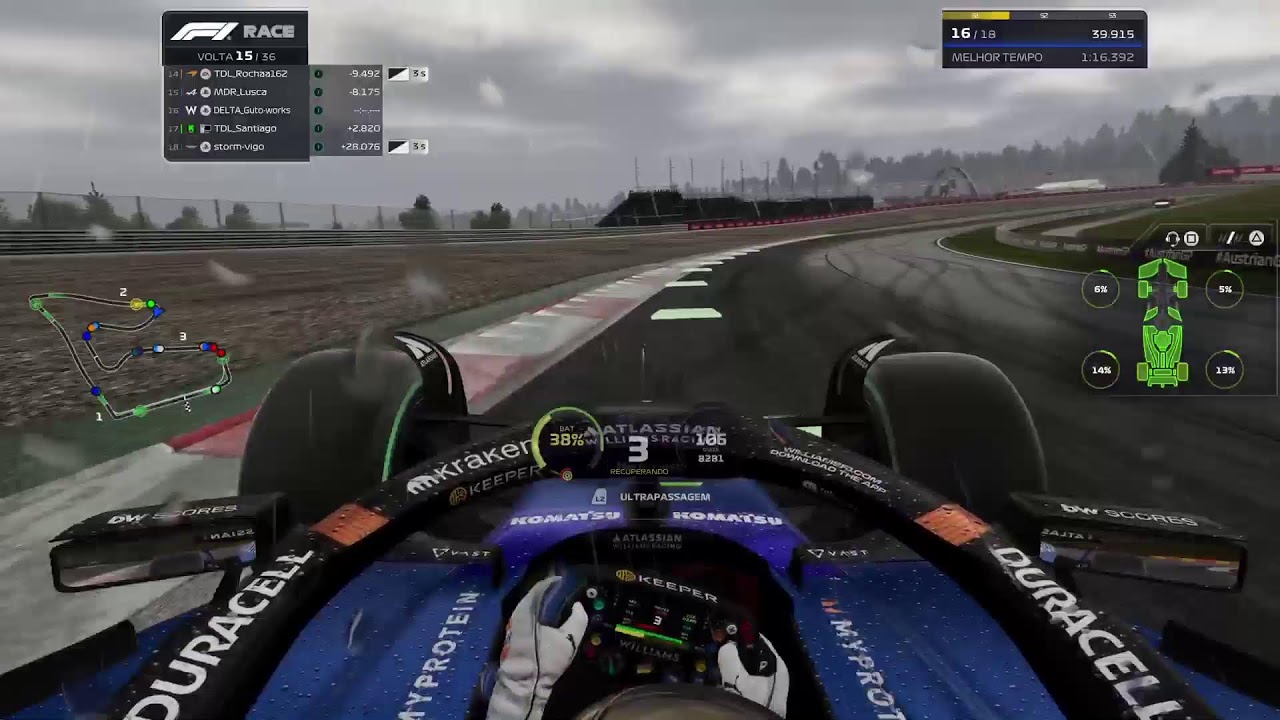 🔴 F1 25 - PS5 | AO VIVO | GP DA ÁUSTRIA | RFR LEAGUE 5ªTB | GRID CHALLENGE (R3) | ROUND 6