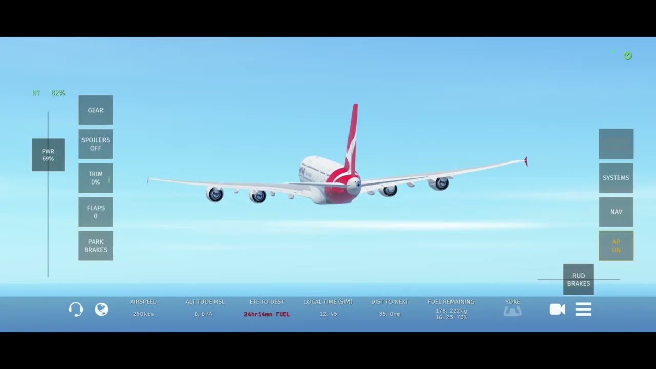 Training Server | takeoff and departure from Sydney all the way to Los Angeles #infiniteflight 