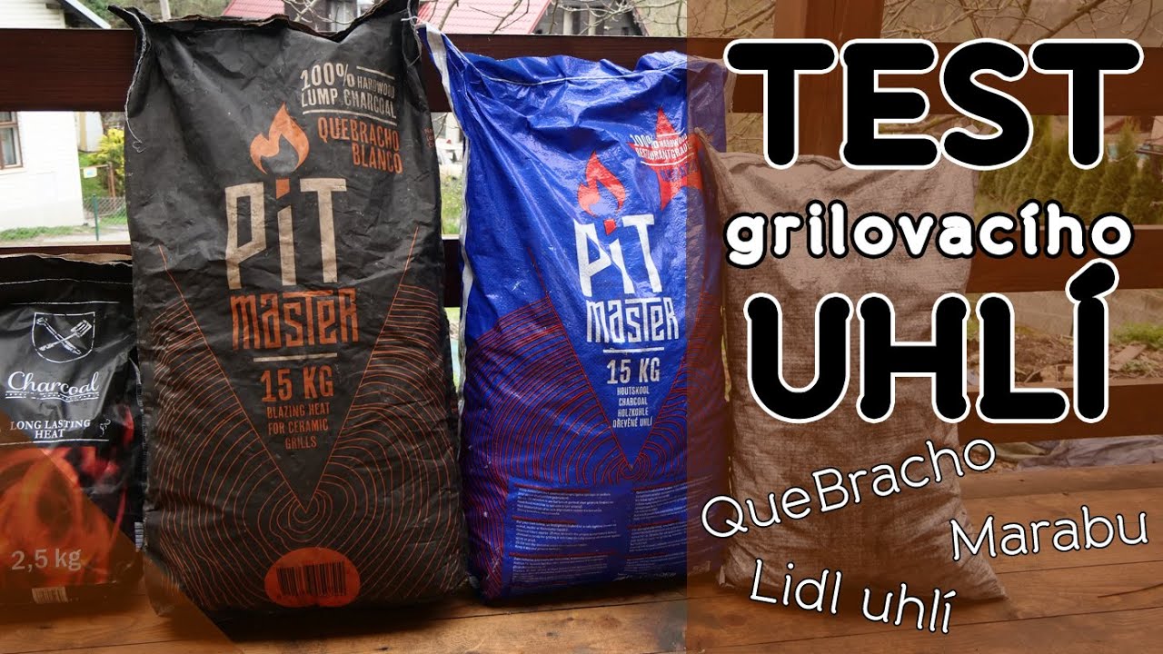 Test dřevěného uhlí - 4 druhy uhlí na grilování #61 |  #grilovaciuhli #grilovani #bbq