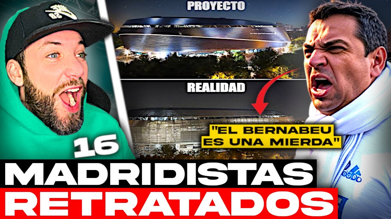 💥EL BERNABÉU es UNA RUINA! MADRIDISTAS RETRATADOS #16