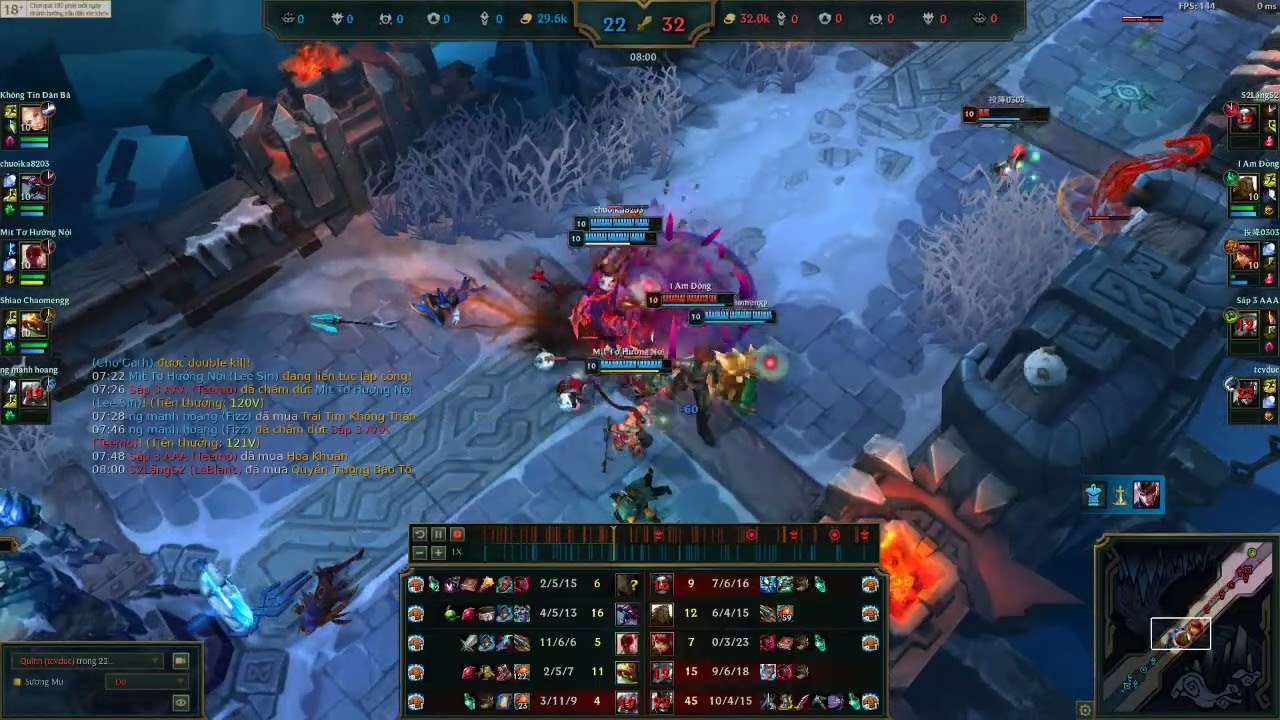 ARAM Trận Cầm Quinn