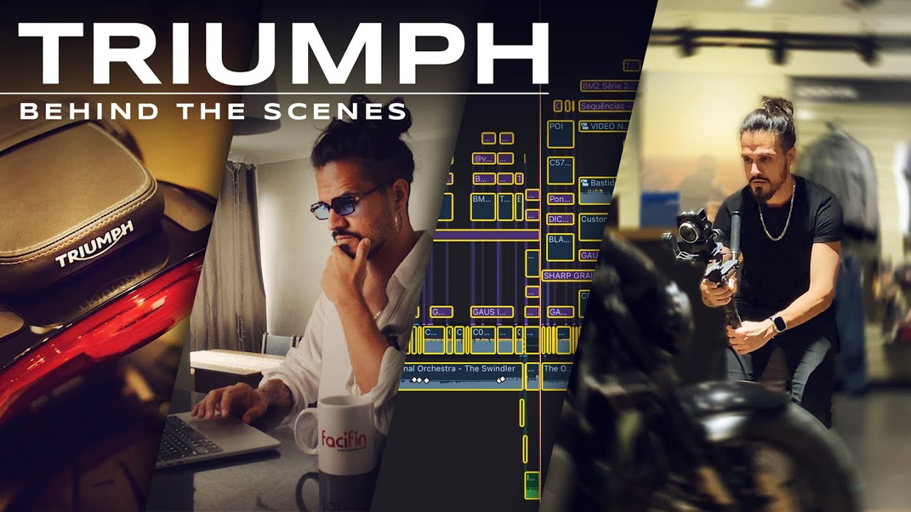 Como eu fiz um vídeo pra TRIUMPH | Sony a6300