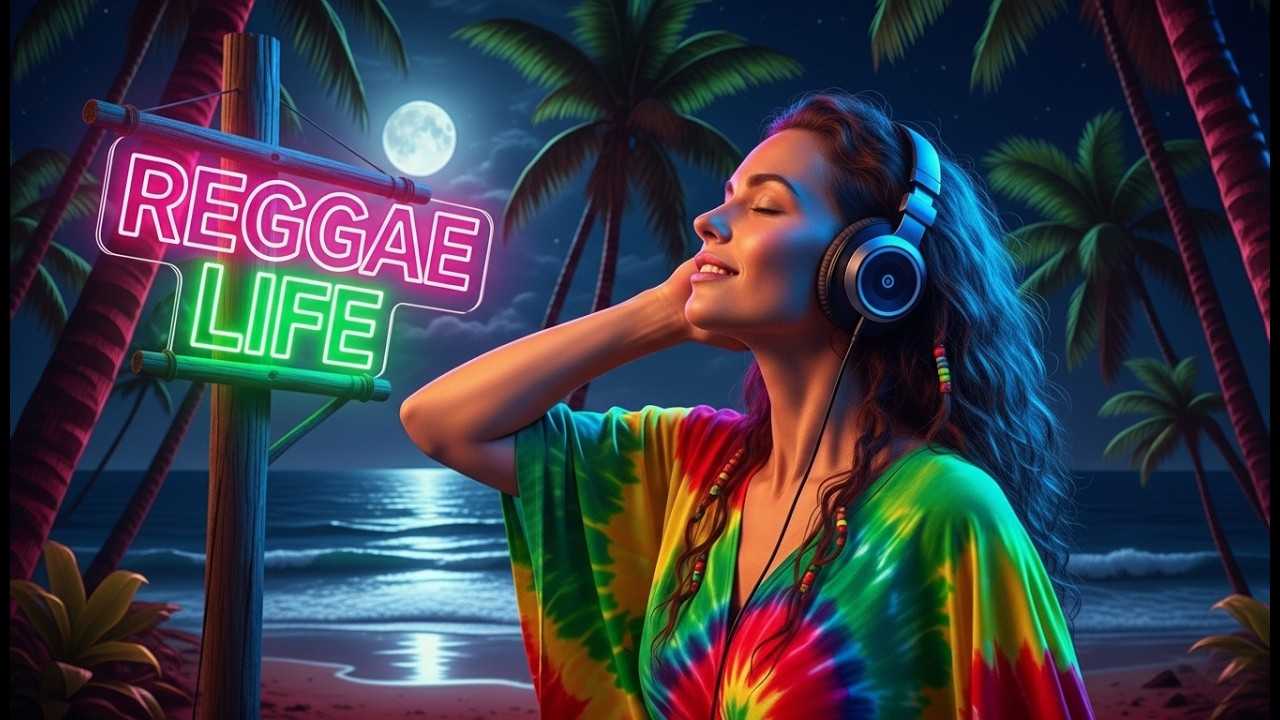 Late Night Reggae Mix 🌙 Female Vocal | Deep Relax Vibes (Relaxing Music)