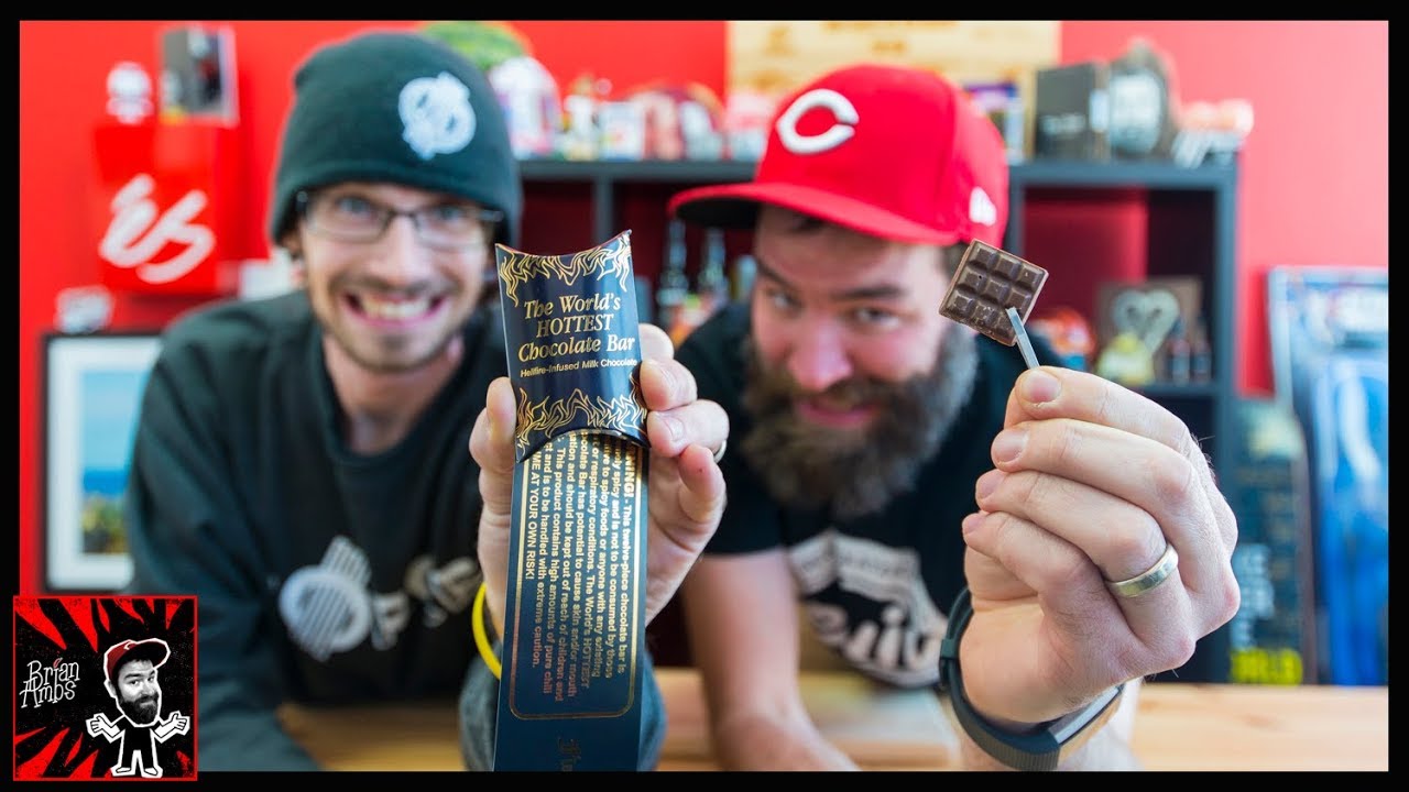 THE WORLD'S HOTTEST BAR OF CHOCOLATE!
