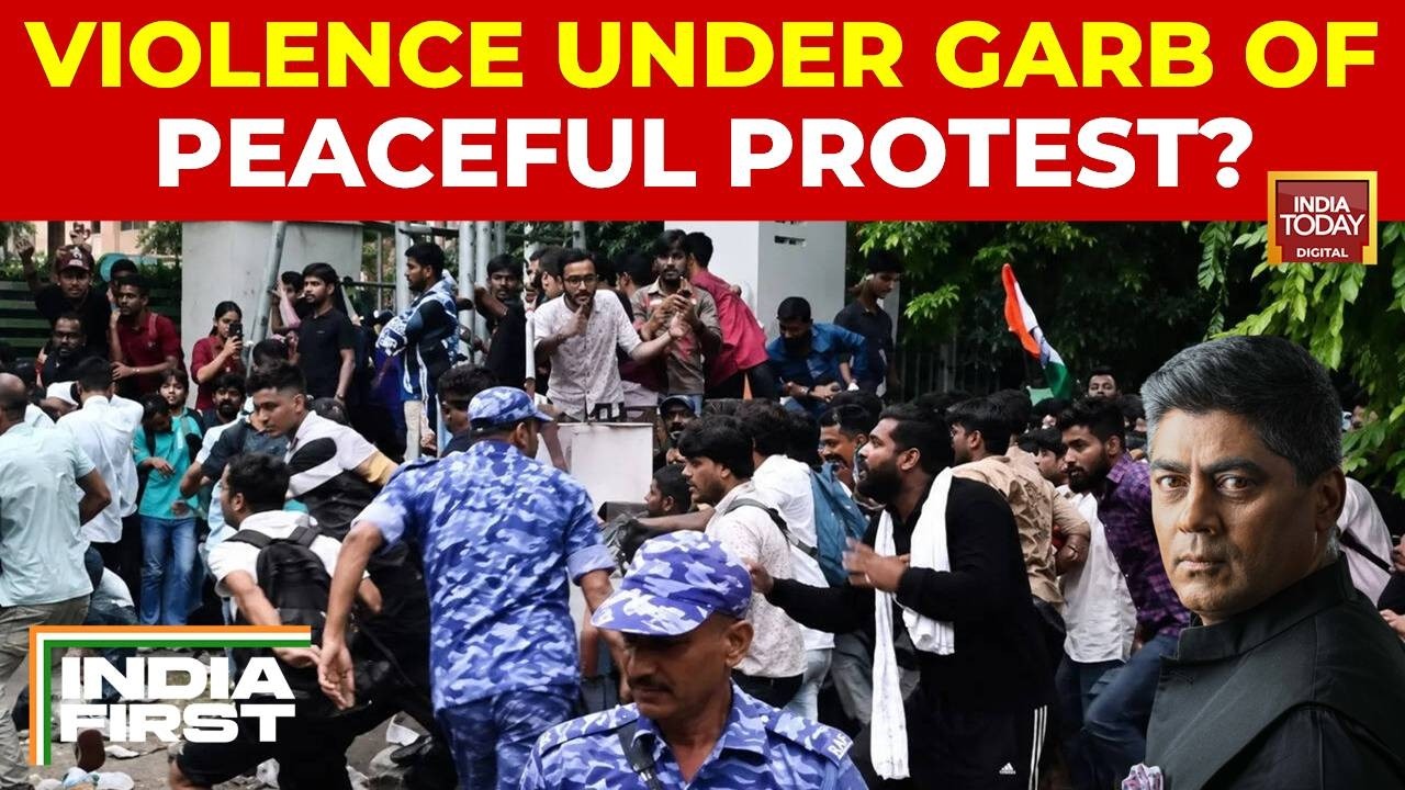 CJP Protest: 50+ Security Personnel Injured In Stone Pelting By Protesters | Watch Ground Report