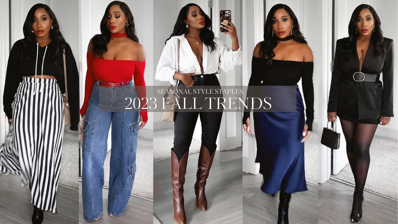 FALL WARDROBE ESSENTIALS! | 2023 STYLE TRENDS