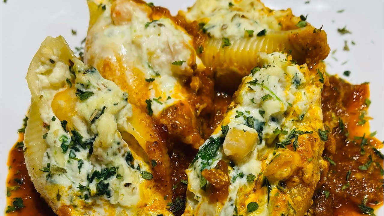 Seafood Stuffed Shells