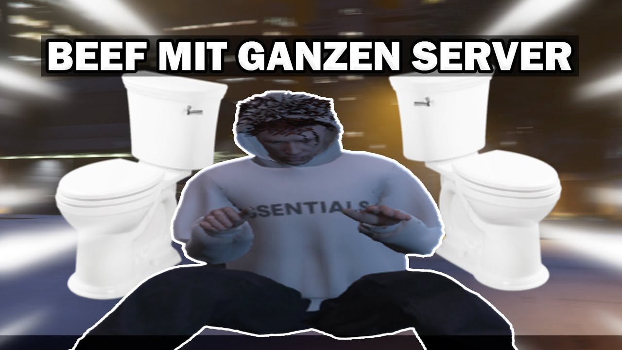 Ich habe BEEF mit einen ganzen GTA RP Server 😂🔥| FiveM deutsch Trolling