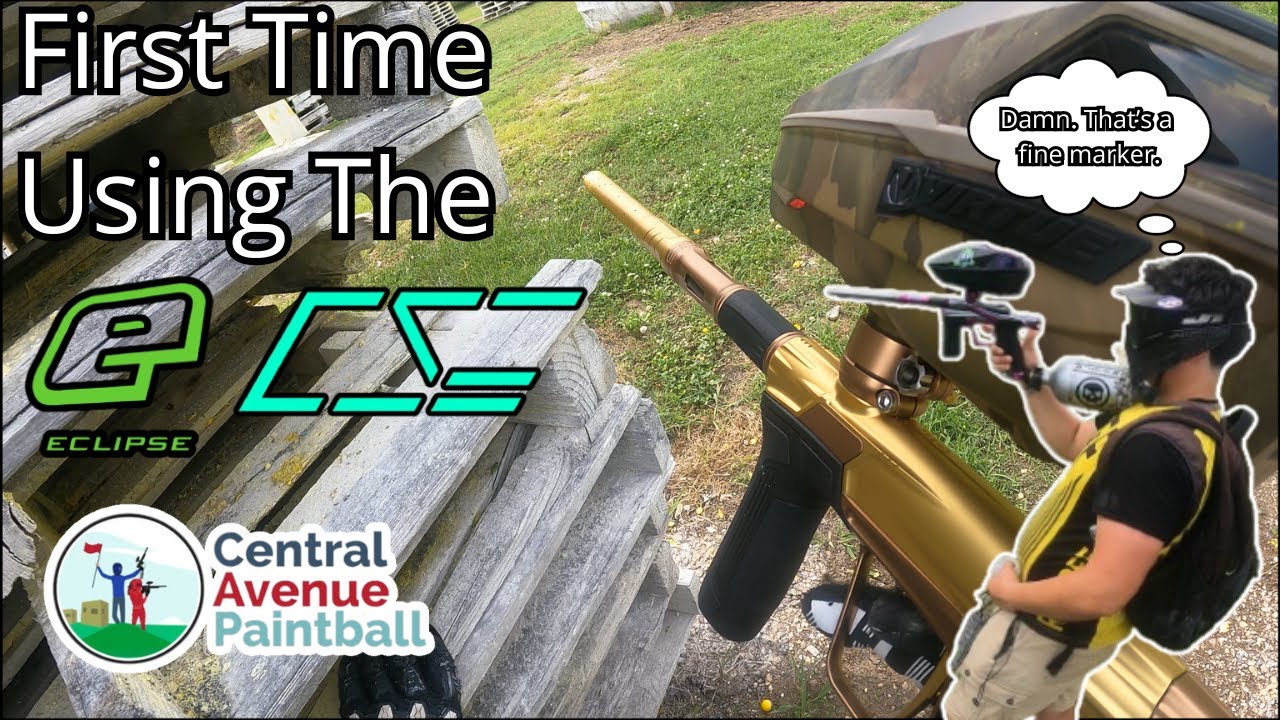 First Time Using Planet Eclipse's CS3 ft. Marcelo | Central Ave Paintball