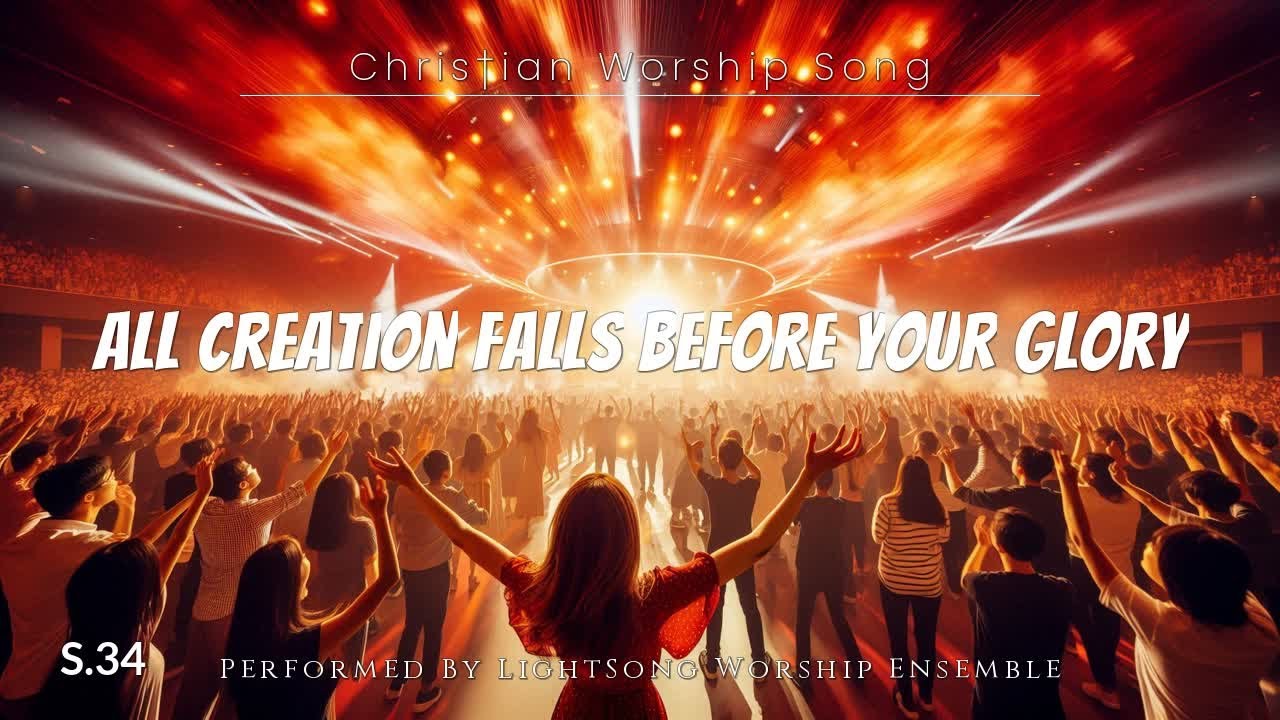 All Creation Falls Before Your Glory | Christian Worship Song | 34 @lightsong_GH