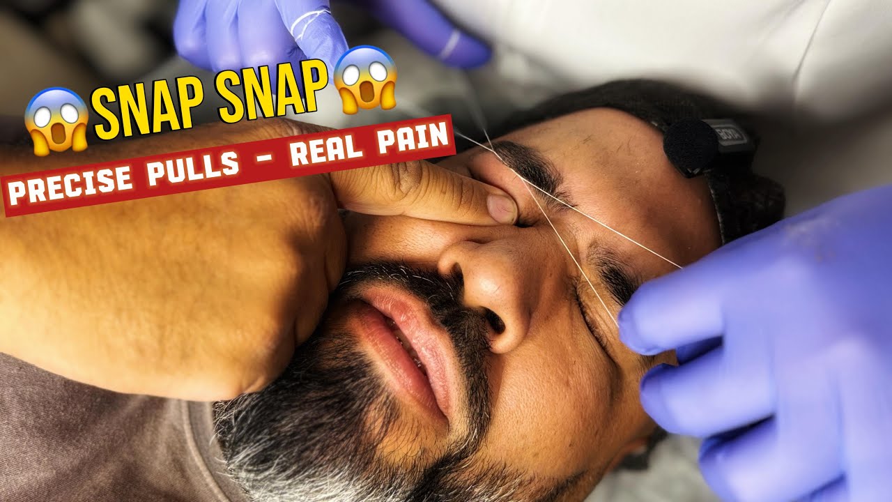 Sharp & Gentle  Male Eyebrow Detailing ASMR for Deep Relaxation