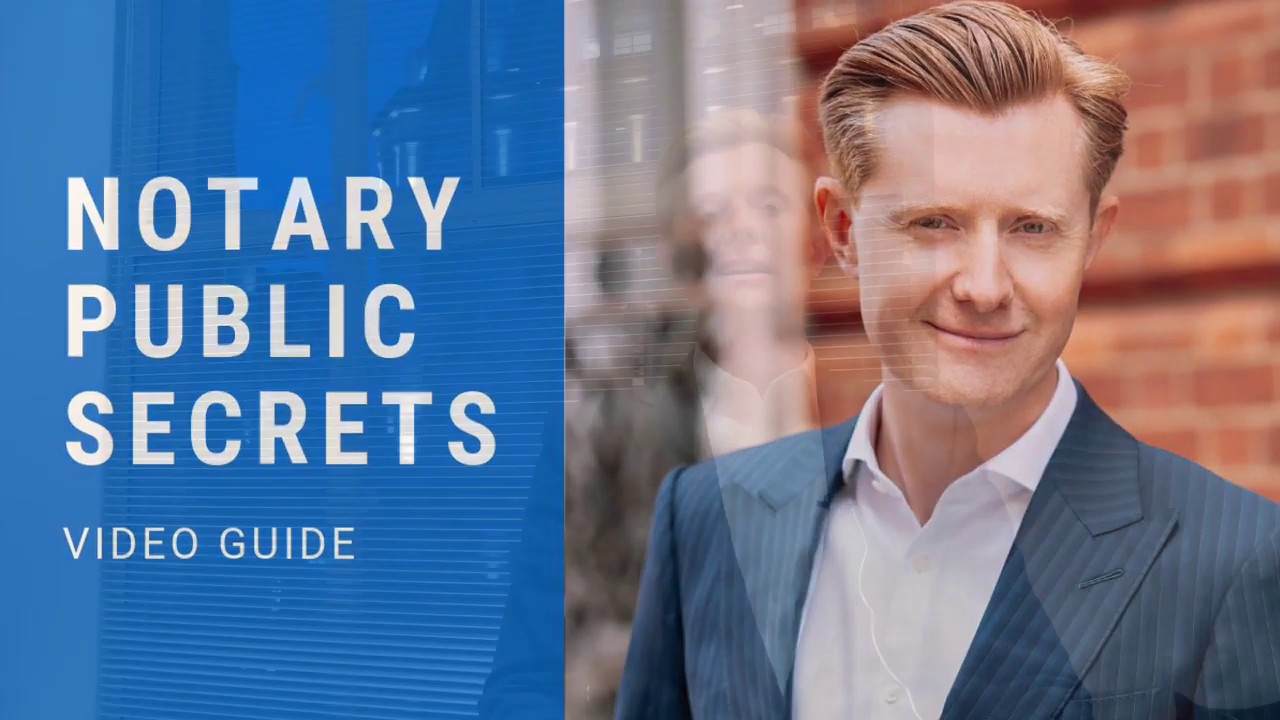Notary Public Secrets - Episode 3 Avoid Notary Fees & Get your document dealt with fast