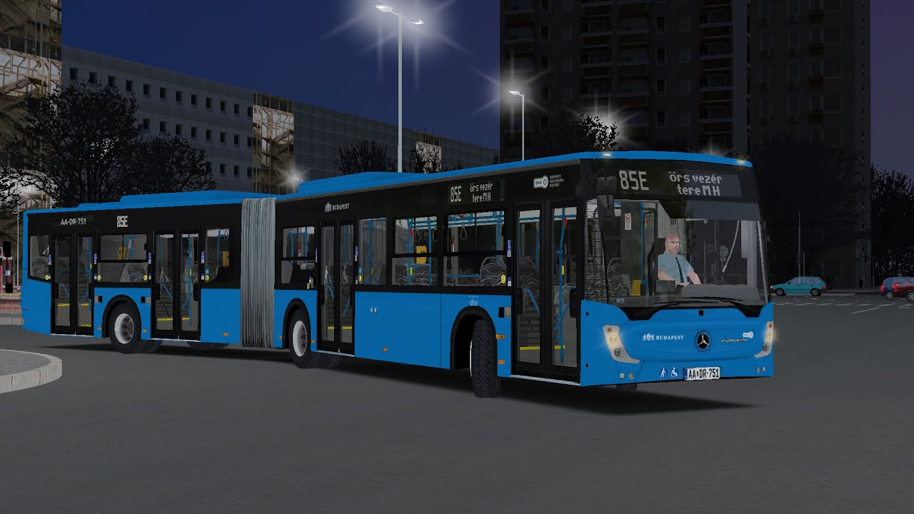 OMSI 2 - Délpest 5.2 85E Mercedes-Benz Conecto NG G AA-DR-751