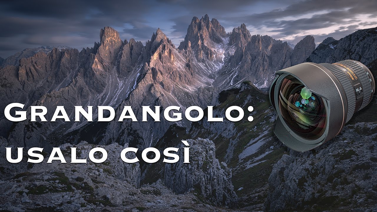 5 passaggi per foto grandangolari POTENTI
